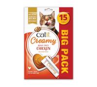 Catit Creamy Chicken Lickable Cat Treats 15 Pack