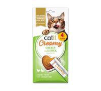 CATIT Creamy Chicken with Duck 4x10g