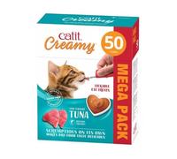 Catit creamy high quality cat treats, Made from natural ingredients, 50 x 10g