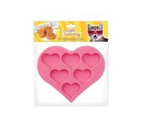Catit Creamy Ice Pops Silicone Tray, Frozen Cat Treat Tray