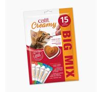 Catit Creamy Lickable Cat Treat Variety Pack - Pack of 15