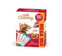 Catit Creamy Lickable Treats Variety Multipack 50 Pack