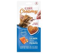 CATIT Creamy Treats Salmon & Prawn | Size: 15*10g