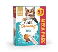 Catit Creamy Tuna Lickable Cat Treats 50 Pack