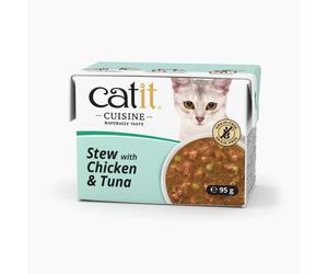 Catit Cuisine Chicken and Tuna Stew for Cats - 95g