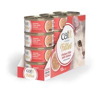 CATIT Cuisine Chicken Fillet with Salmon | Size: 12x75g