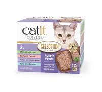 Catit Cuisine Pate Variety for Cats - 12 pack