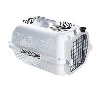 Catit White Tiger Voyageur Pet Carrier - S: 48 x 32 x 28 cm (L x W x H)