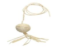 Catit Eco Terra Natural Cornhusk and Raffia Cat Toy Ball with String