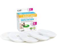 Catit GENUINE Fountain filters for 3L Flower Fountain Fresh & Clear fountains x5