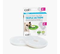 Catit 2.0 Cat Fountain Triple Action Filter Cartridge 2 Pack