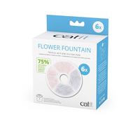 Catit Filter Cartridge Flower Fountain Triple Action Frameless Stop Odour Keep Fresh 6 Pack