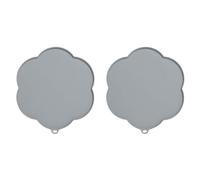 Catit Flower Placemat, Medium, Grey (Pack of 2)