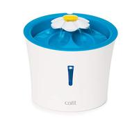 Catit Flower Water Drinking Fountain for Cats, with LED Nightlight