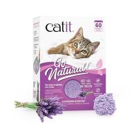 Catit Go Natural Pea Husk Lavender Clumping Cat Litter - 5.6kg