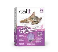 Catit Go Natural Pea Husk Lavender Clumping Cat Litter - 5.6kg