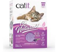 CATIT Go Natural! Pea Husk Clumping Cat Litter - 5.6kg | Style: Lavender | Size: 2*5.6kg