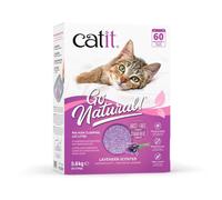 Catit Go Natural Pea Husk Clumping Litter Lavender Cat Litter , 5.6kg
