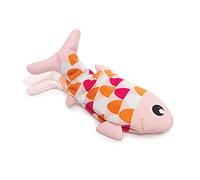 Catit Groovy Fish - Motion Activated Dancing Fish, Flipping Fish Cat Toy, Pink, All Breed Sizes