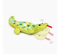 Catit Groovy Mini Gecko, Motion-Activated Rechargable Cat Toy with Catnip, Green