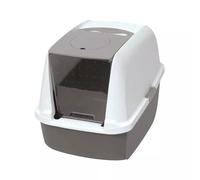 Catit Hooded Cat Pan Grey 57x46x39cm (22.4x18.3x15.3'')