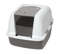 Catit Hooded Cat Pan Grey Jumbo 57x46x43cm