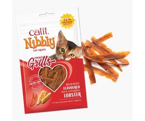 Catit Nibbly Grills Chicken and Lobster Flavour - 30g