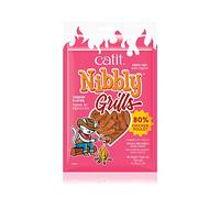Catit Nibbly Grills Chicken Breast Fillet Shrimp Chew Strips 30g