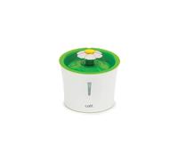 Catit Original Flower Fountain with Water Level Window, 3 Litre - Encourages Hydration with 3 Flow Systems & Filter (43742W)