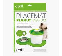Catit Peanut Placemat Green - Medium