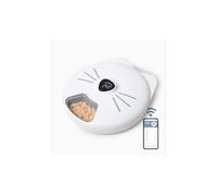 Catit PIXI 6 - Meal automatic cat food feeder, cat food dispenser, wifi app controlled, feeds dry food, wet food, treats, with ice packs to keep