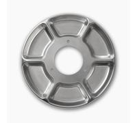 Catit PIXI 6 Servings Stainless Steel Food Bowl Tray 6 Servings