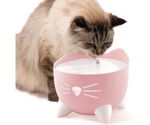 Catit Pixi Cat Drinking Fountain Clean Water LED Cute Design Bowl Pink 3L