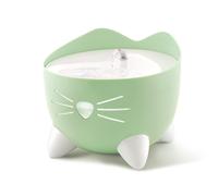 Catit PIXI Cat Drinking Fountain, Running Water Fountain, Green