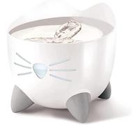 Catit PIXI Cat Water Fountain, Stainless Steel, White, 2.5L
