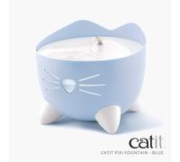 Catit PIXI Cat Drinking Water Fountain in blue