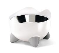 Catit PIXI White Elevated Feeding Dish for Cats - Single