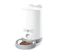 Catit PIXI Smart Automatic Dry Cat Food Feeder for Cats, White | Schedule Meals. Control Meal Portions.