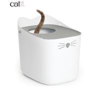 Catit PIXI Grey Top Entry Litter Box - Single