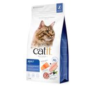 Catit Recipes Adult 1 Year + Poultry with Ocean Fish Dry Cat Food, 2kg