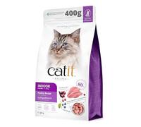 Catit Recipes Indoor/Sterilised Poultry Recipe Adult Cat Food - 400g