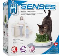 Catit Senses Grass Garden Kit Cat Interactive Toy Cat Grass Indoor Play Grow