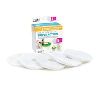 Catit GENUINE Fountain filters for 3L Flower Fountain Fresh & Clear fountains x5
