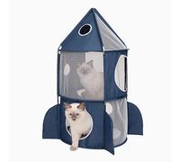 Catit Vesper Cat Rocket Ship Toy - Blue