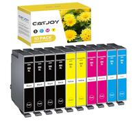CATJOY 604XL Ink Cartridges for Epson 604 Ink Cartridges 604XL Multipack Ink Compatible with Epson XP 2200 Ink XP-3200 XP-4200 XP-2205 XP-4205 Workforce WF-2910 WF-2930(10 Pack)