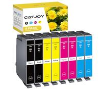 CATJOY 604XL Ink Cartridges Multipack Replacement for Epson 604 Epson 604XL Ink Cartridges with the latest chips Compatible for Epson XP2200 Expression for Epson XP 3200 XP-4205 XP 4200（8 Pack）