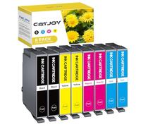 CATJOY Compatible with 604XL Ink Cartridge with the Latest Chips Compatible for Epson XP 2200 Ink Cartridges Expression for XP-3200 XP-4205 XP 4200（8 Pack）