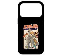 Catju Super Cat Monster Parody Retro Kaiju Feline Japanese Case for iPhone 17 Pro