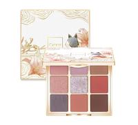 CATKIN 9 Color Eyeshadow Palette, Brown Tones, Highly Pigmented, 14.4g