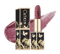 CATKIN Glitter Lipstick, Long Lasting, High Impact, Moisturizing Formula, enriched with Avocado Oil and Vitamin E, 3.2g